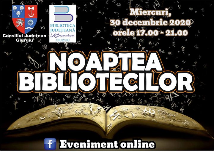 NOCTURNA BIBLIOTECII GIURGIUVENE  2020