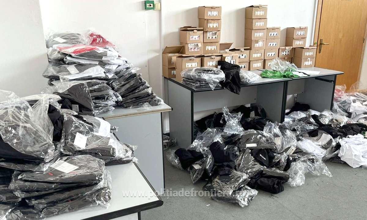 Bunuri susceptibile a fi contrafăcute, estimate la  263.980 lei, descoperite în P.T.F Giurgiu