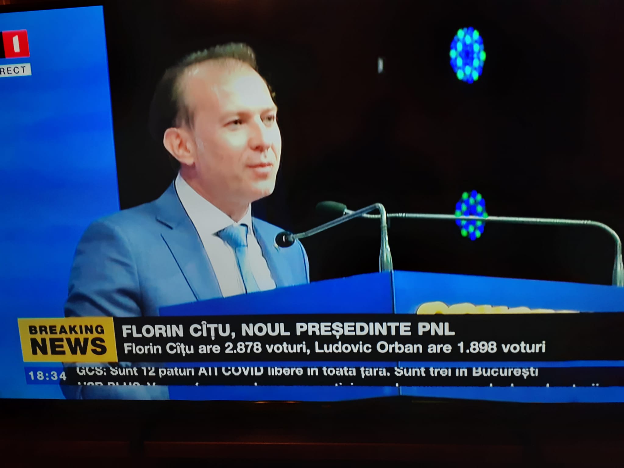 Florin Cîţu noul preşedinte PNL