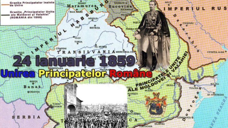 24 ianuarie 2022, 163 de ani de la Unirea Principatelor Române – Mica Unire