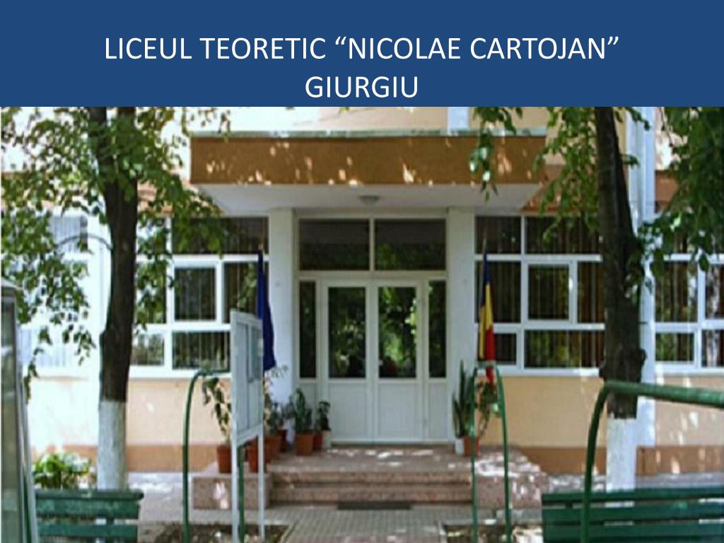 LICEUL TEORETIC “NICOLAE CARTOJAN” GIURGIU  –  INFORMAȚII privind susținerea probelor de aptitudini pentru admiterea în clasa a IX-a la profilul pedagogic, specializările învățător-educatoare; educator-puericultor