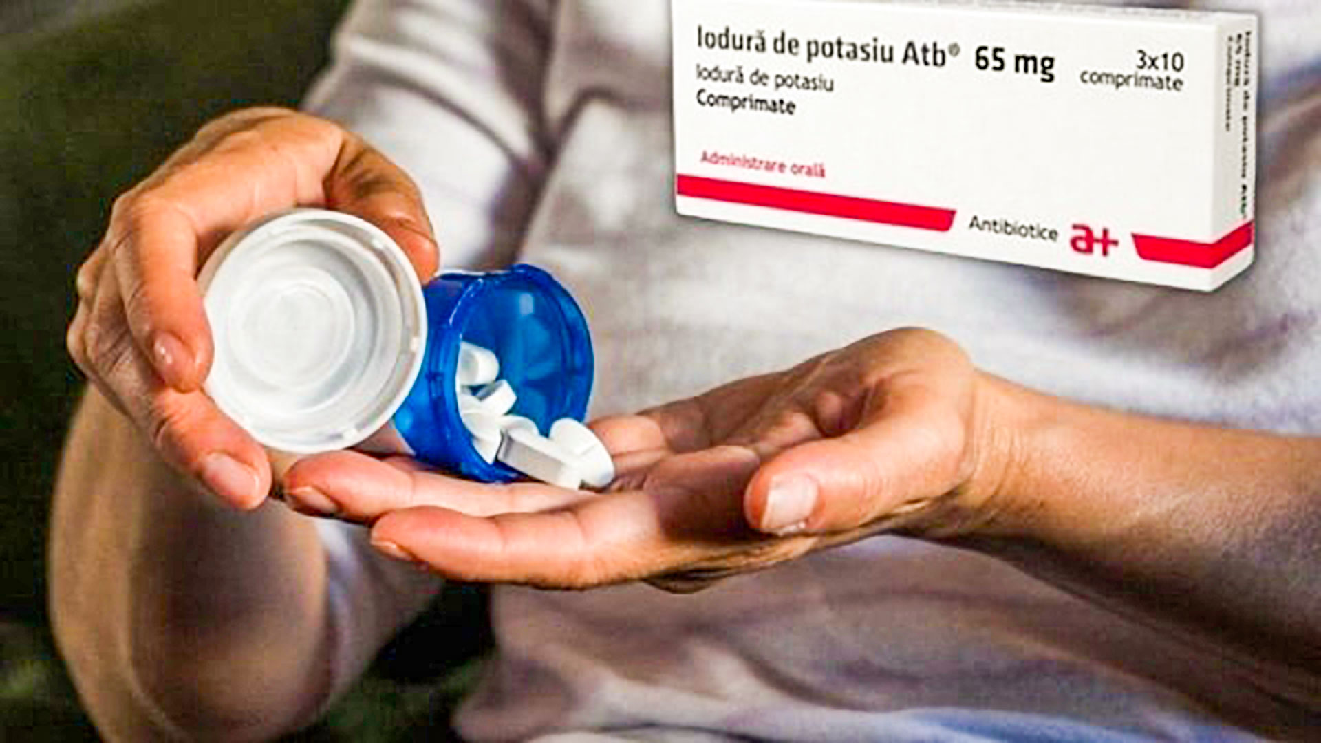 COMUNICAT DE PRESĂ –  privind modalitatea de distribuire a medicamentului iodură de potasiu 65 mg comprimate către populaţie