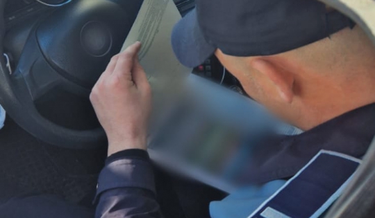 ACȚIUNI ALE POLIȚIȘTILOR GIURGIUVENI PENTRU REDUCEREA CAUZELOR GENERATOARE DE ACCIDENTE RUTIERE