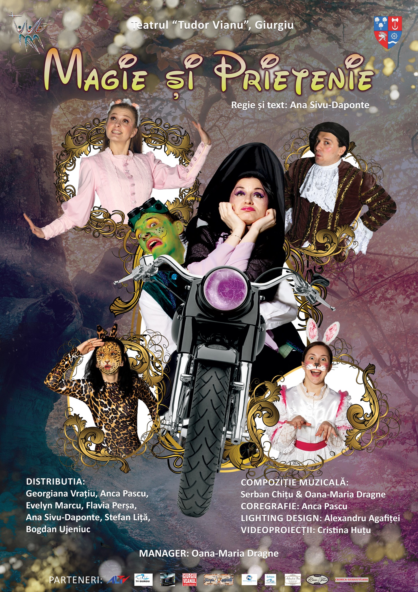 “Magie și prietenie”la Teatrul Tudor Vianu, marţi, 25 aprilie  