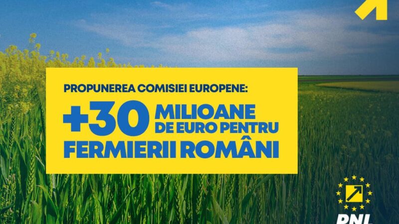 România va primi încă 29,7 milioane de euro de la Comisia Europeană pentru sprijinirea fermierilor afectați de fluxul de grâne ieftine din Ucraina. Rata de cofinanțare va fi de 200%