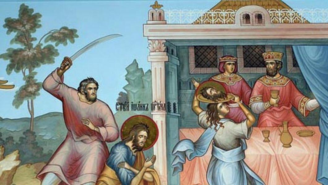 Tradiţii şi obiceiuri de Tăierea Capului Sfântului Ioan Botezătorul