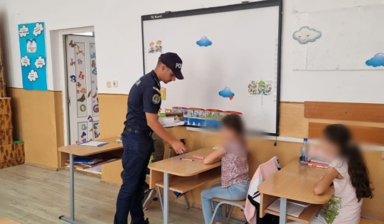 EDUCAȚIE RUTIERĂ LA O UNITATE DE ÎNVĂȚĂMÂNT DIN JUDEȚUL GIURGIU