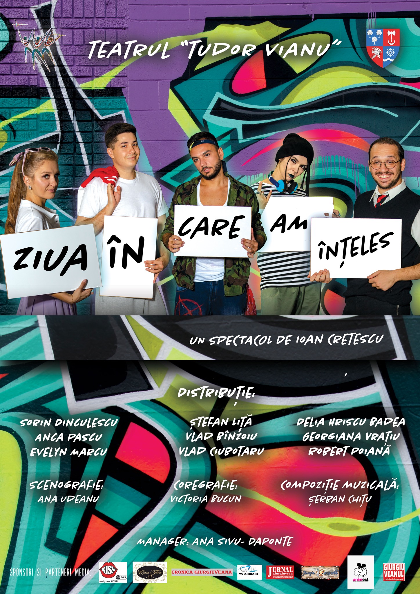 5 zile până la premiera spectacolului „Ziua în care am înțeles„