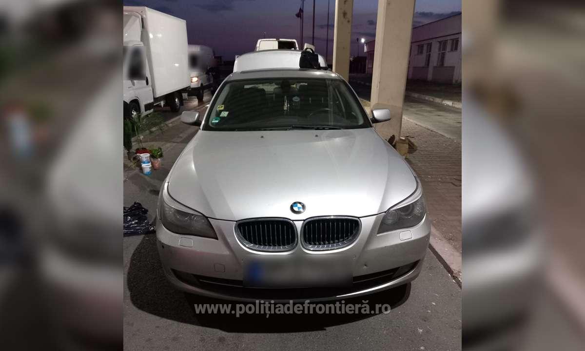 Autoturism căutat de autoritățile din Slovacia, descoperit în PTF Giurgiu