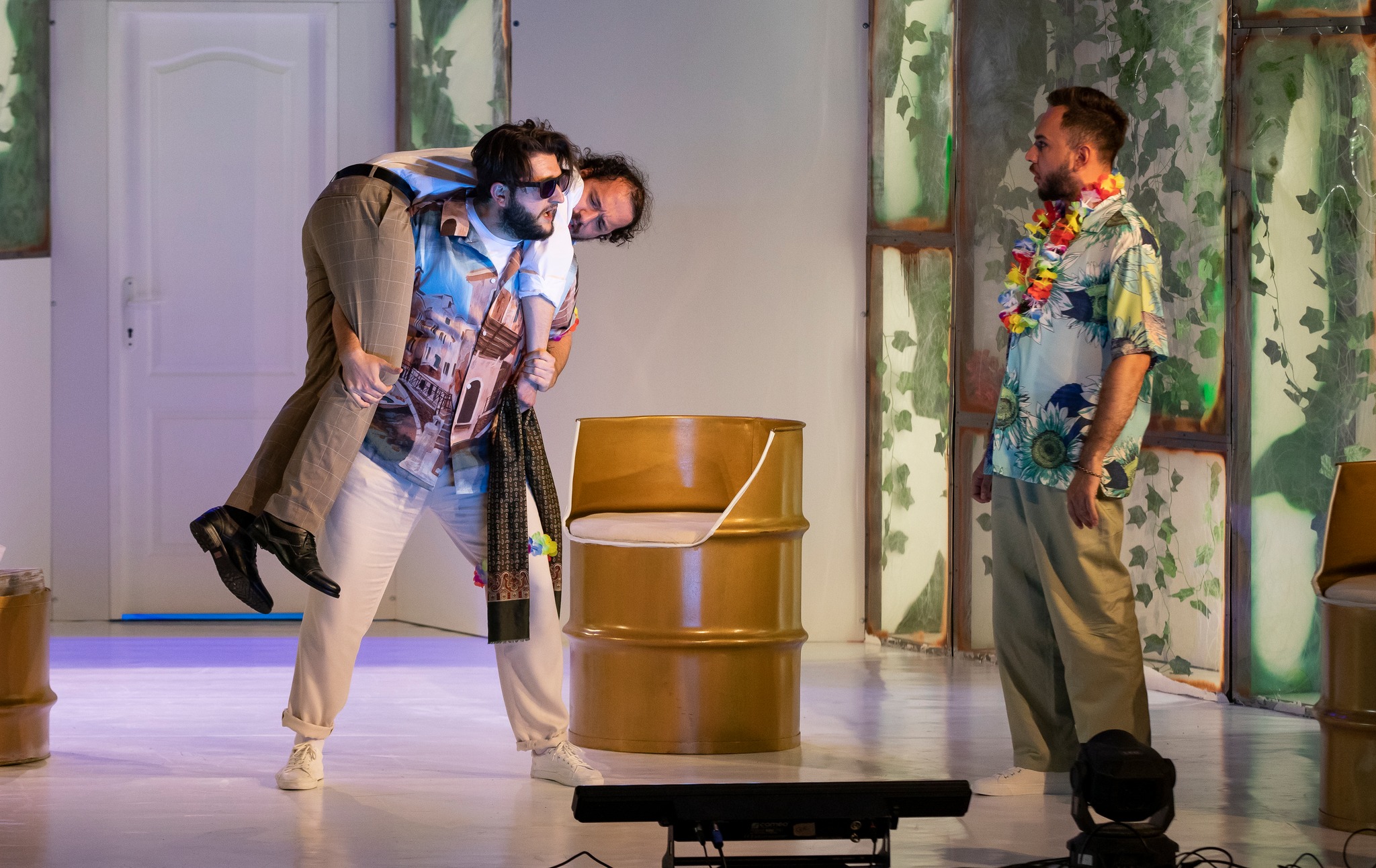 Sâmbătă,21 octombrie, spectacolul „Depozitul Zero” la Teatrul Tudor Vianu