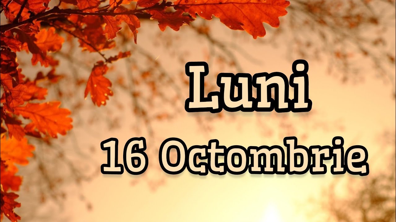 16 Octombrie în Istorie