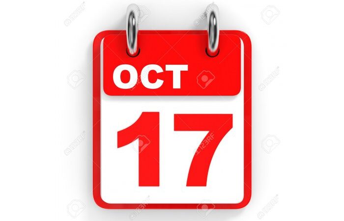 17 Octombrie în Istorie
