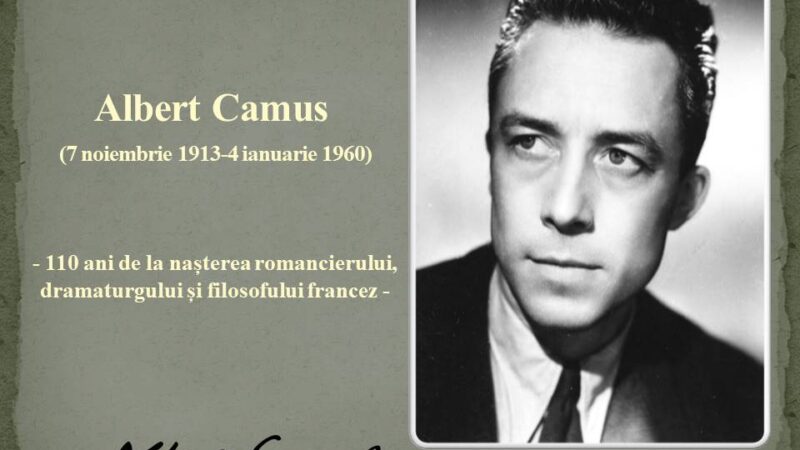 Albert Camus și filosofia absurdului (1913-1960)