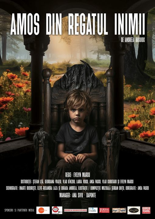 “Amos din Regatul Inimii” – Vineri, 10 Noiembrie,  PREMIERĂ la Teatrul Tudor Vianu