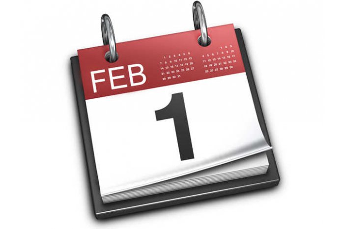 1 Februarie în Istorie