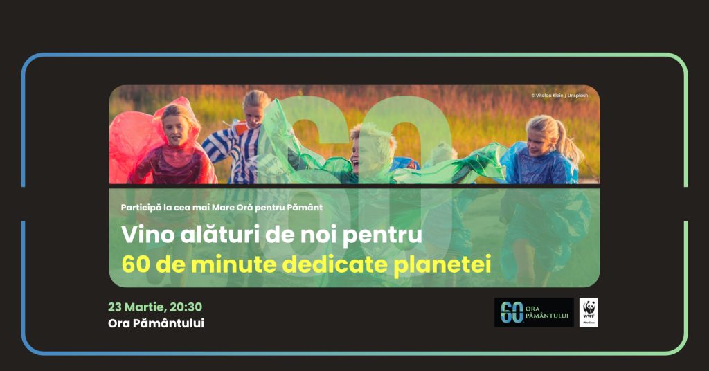 Primăria Giurgiu se alătură demersului mondial denumit Earth Hour (Ora Pământului)
