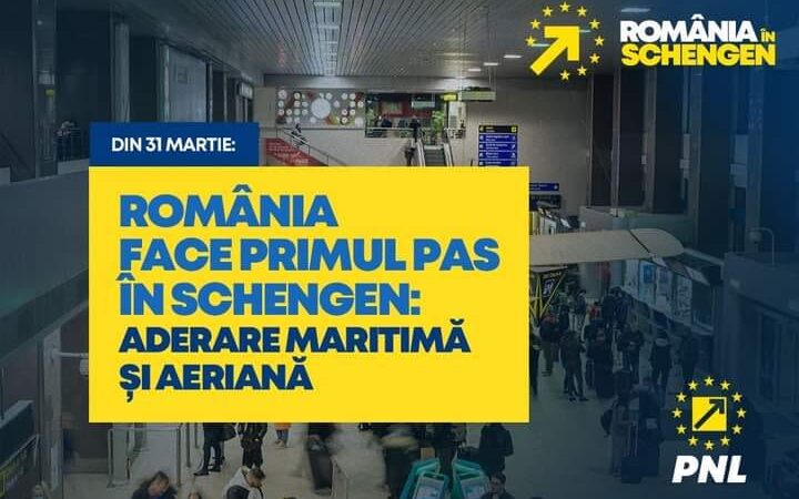 Dan Motreanu: Începând de mâine, România va intra în spațiul Schengen cu frontierele aeriene și maritime