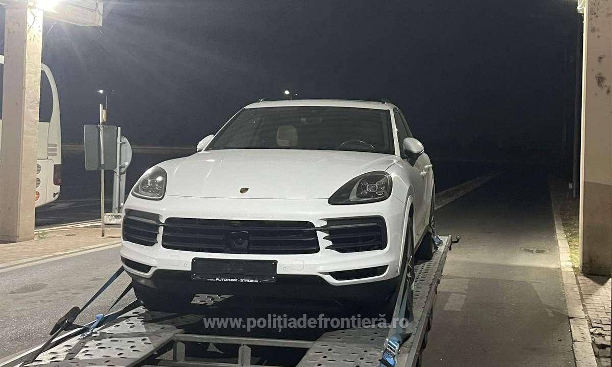 Autoturism tip SUV căutat de autoritățile din Germania, indisponibilizat în P.T.F. Giurgiu