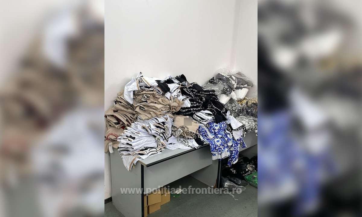 Aproximativ 650 de bunuri susceptibile a fi contrafăcute confiscate de poliţiştii de frontieră în PTF Giurgiu-Ruse