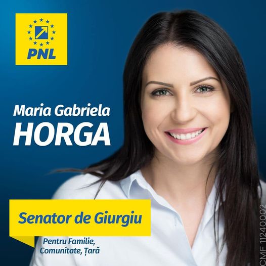 Pe candidatul PNL Gabriela Horga pentru Senatul României o recomandă ceea ce a realizat în mandatul trecut