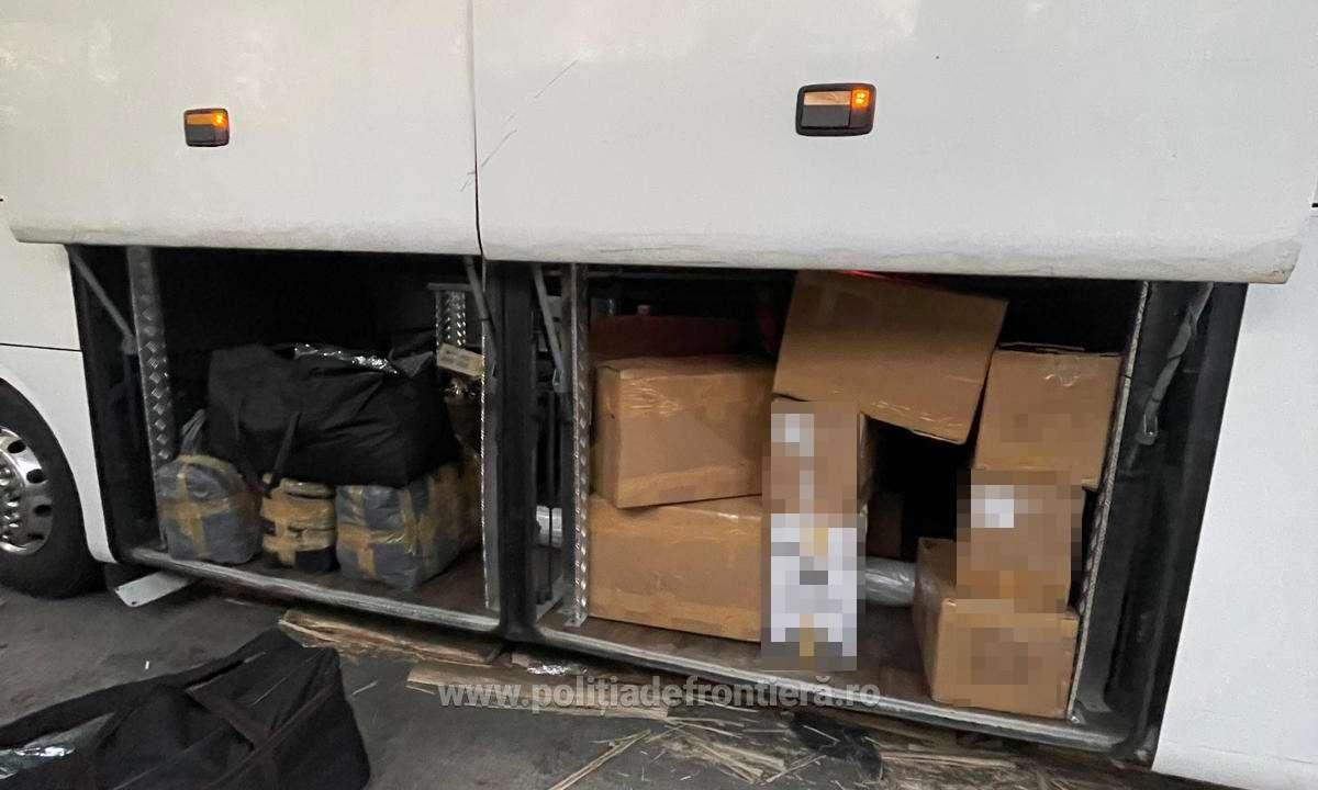 Produse susceptibile a fi contrafăcute, în valoare de peste 1.000.000 de lei, depistate de polițiștii de frontieră din cadrul Inspectoratului Teritorial al Poliției de Frontieră Giurgiu