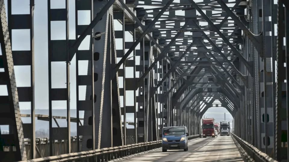Podul Giurgiu–Ruse va fi închis complet circulației pe 4 noiembrie 2025