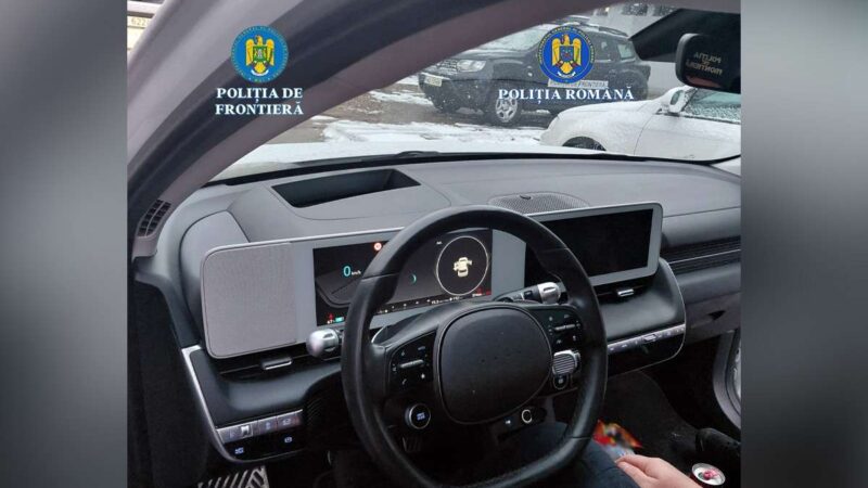 Cetățean bulgar urmărit internațional, depistat la volanul unui autoturism de 170.000 de lei, căutat în vederea confiscării