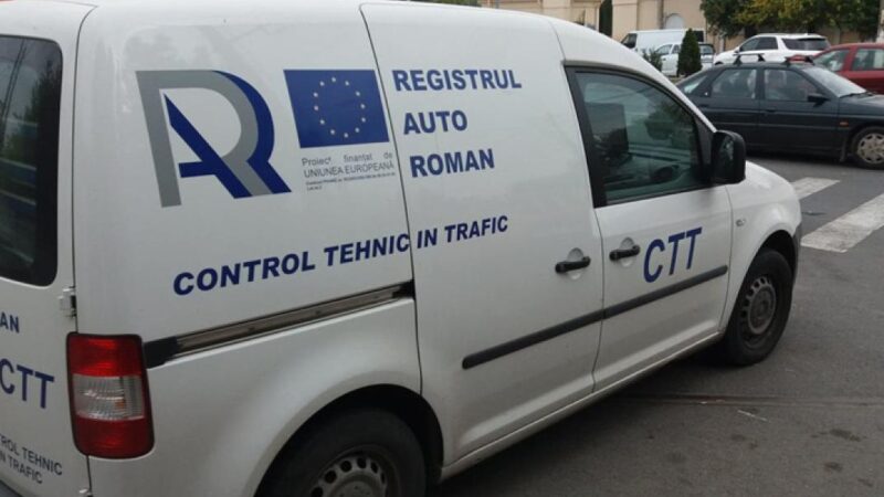 Rezultatele acțiunilor de control tehnic în trafic efectuate de Registrul Auto Român în anul 2025