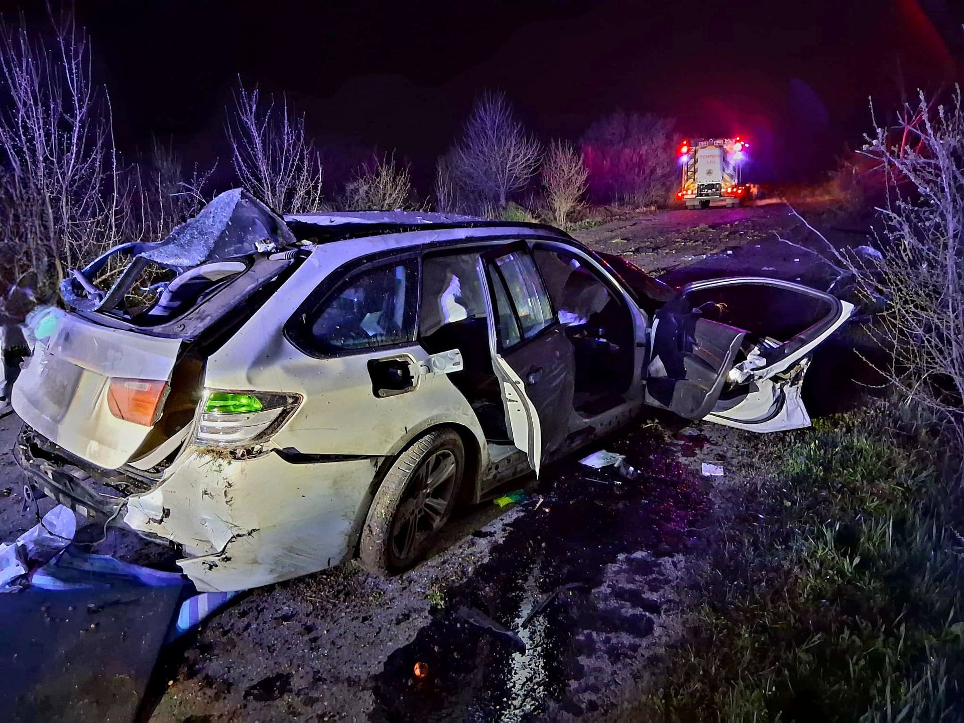 Conduceți prudent! Accident rutier pe DJ 411