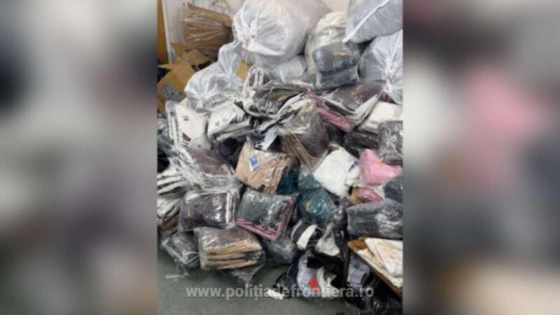 Mii de bunuri contrafăcute și țigarete, scoase din circuitul ilegal de polițiștii de frontieră în cadrul unor acțiuni de tip BLITZ