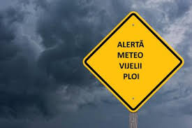 ALERTĂ METEO: Județul Giurgiu sub cod de vijelii și ploi torențiale până sâmbătă seară