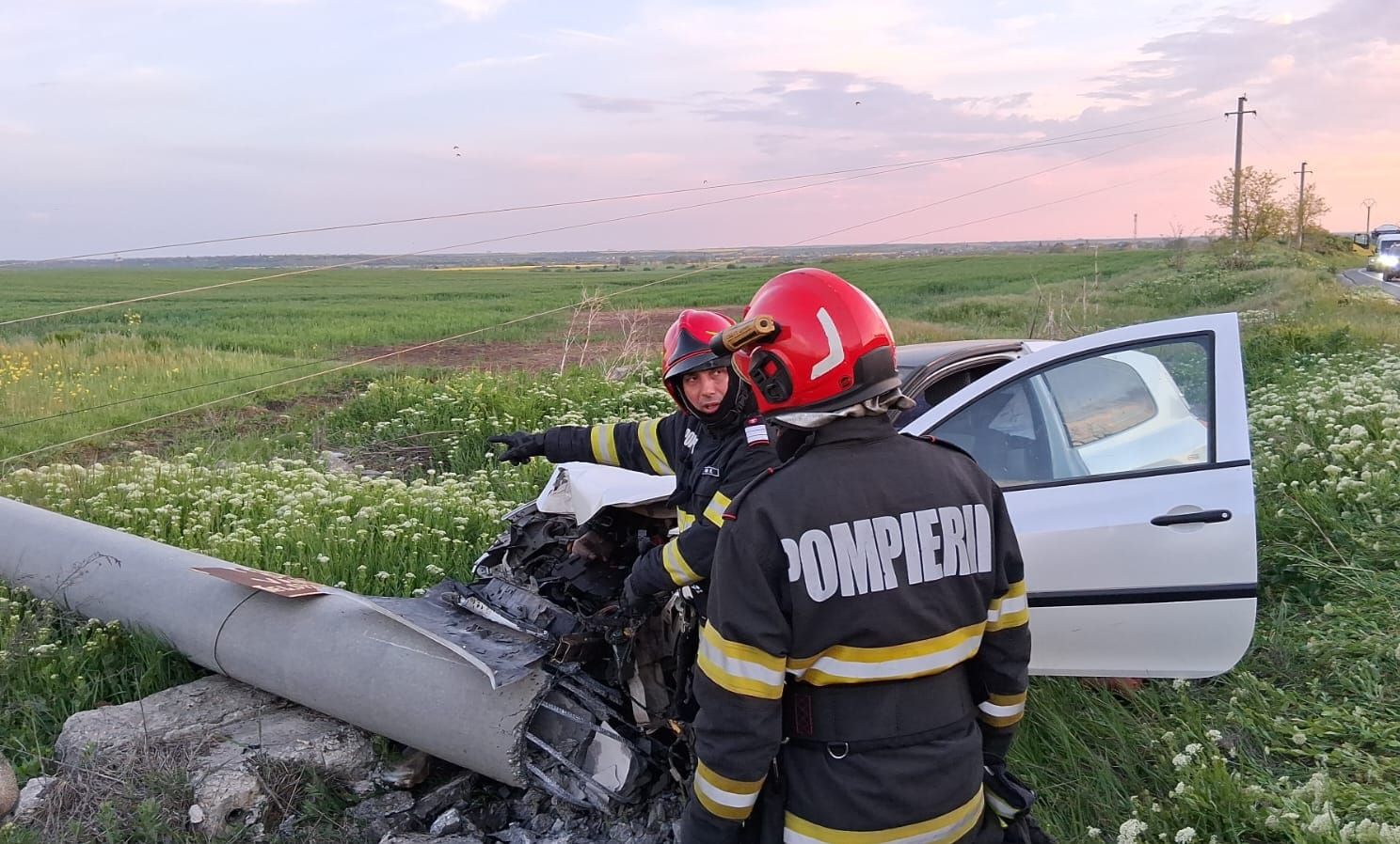 Conduceți prudent! Accident rutier pe DN6