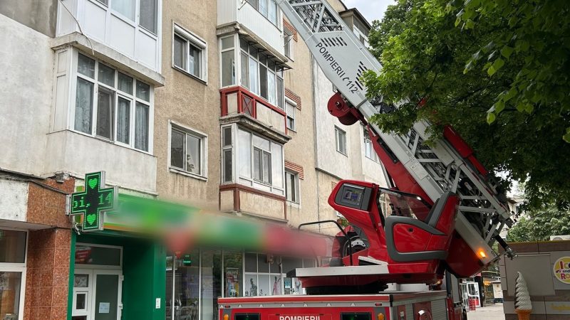 Intervențiile pompierilor din Giurgiu în urma vântului puternic din ultimele ore